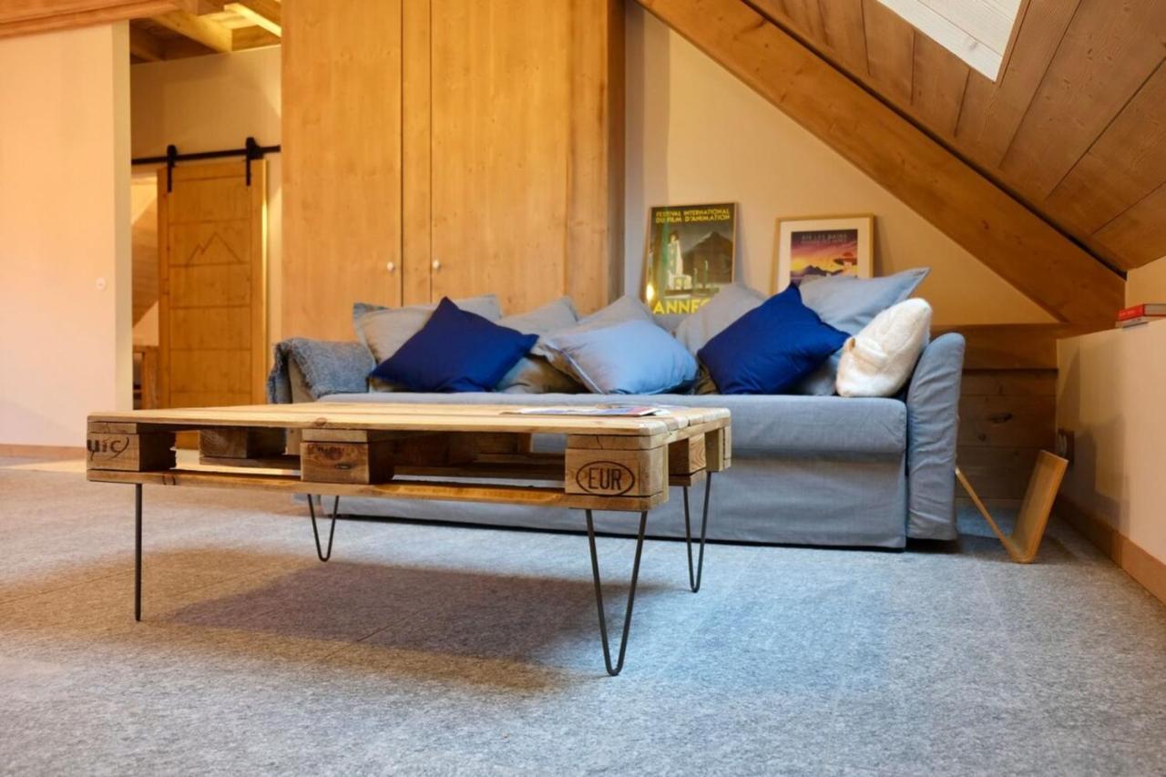 Naves-Parmelan L'Alpage De La Bergerie Apartment In A Cosy Farmhouse ! מראה חיצוני תמונה